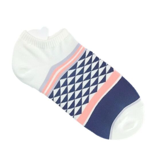 Women’s Two-Pack No-Show Socks - Geometric/Polka Dot NWOT - Picture 4 of 7